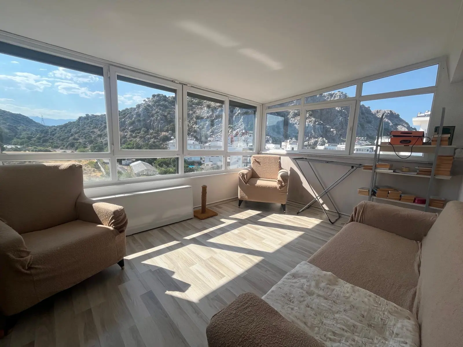 Enclosed terrace